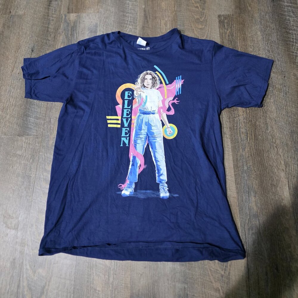NEW STRANGER THINGS Shirt ELEVEN t-shirt Millie Bobby Brown Size Large